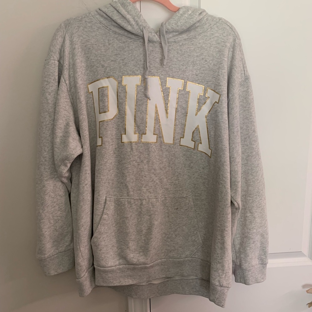 PINK Hoodie Size L